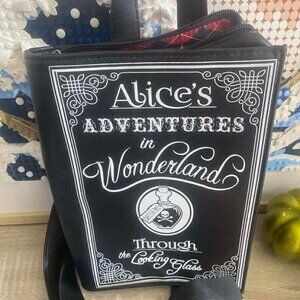 Alice in Wonderland Book Backpack
